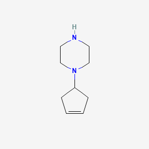 1-(Cyclopent-3-en-1-yl)piperazine