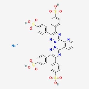 molecular formula C35H23N7NaO12S4 B571334 CID 57347184 CAS No. 123333-81-3