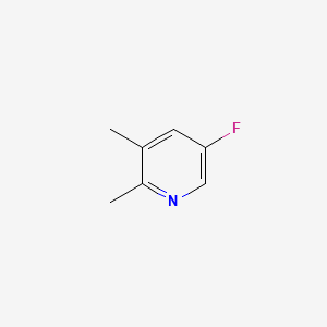 molecular formula C7H8FN B571335 5-Fluoro-2,3-dimethylpyridine CAS No. 113209-99-7