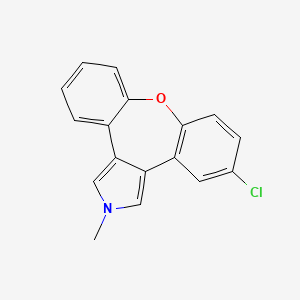 5-Chloro-2-methyl-2H-dibenzo[2,3:6,7]oxepino[4,5-c]pyrrole