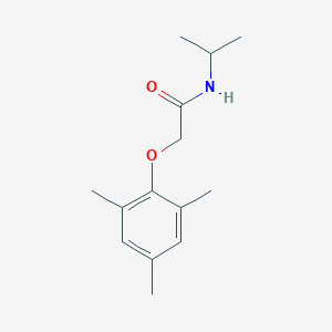 molecular formula C14H21NO2 B5713652 N-(propan-2-yl)-2-(2,4,6-trimethylphenoxy)acetamide 
