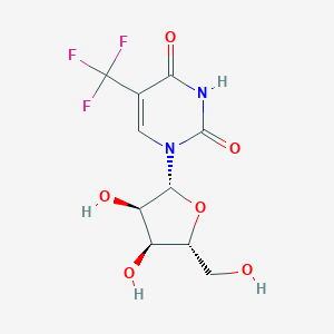 molecular formula C10H11F3N2O6 B057137 5-(Trifluoromethyl)uridine CAS No. 21618-67-7