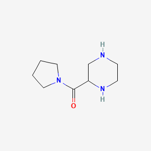 (Piperazin-2-yl)(pyrrolidin-1-yl)methanone