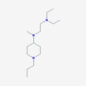 molecular formula C15H33N3 B5714257 N',N'-diethyl-N-methyl-N-(1-propylpiperidin-4-yl)ethane-1,2-diamine 