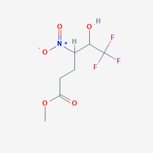 Methyl 6,6,6-Trifluoro-5-hydroxy-4-nitrohexanoate