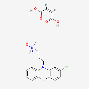 molecular formula C21H23ClN2O5S B571473 Chlorpromazine N-Oxide Maleic Acid Salt CAS No. 18683-80-2