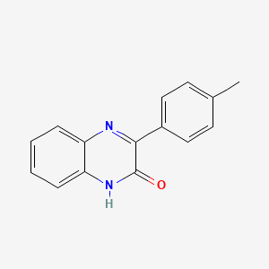 molecular formula C15H12N2O B5714843 3-(4-Methylphenyl)quinoxalin-2-ol 