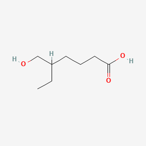 5-(Hydroxymethyl)heptanoic acid