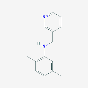 (2,5-dimethylphenyl)(3-pyridinylmethyl)amine