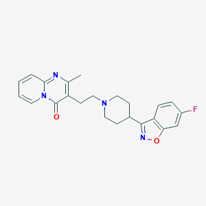 molecular formula C23H23FN4O2 B057151 5,6,7,8-Tetradehydro Risperidone CAS No. 108855-18-1