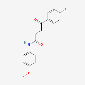 4-(4-fluorophenyl)-N-(4-methoxyphenyl)-4-oxobutanamide