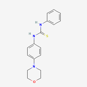 N-[4-(4-morpholinyl)phenyl]-N'-phenylthiourea