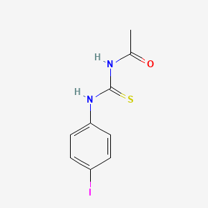 molecular formula C9H9IN2OS B5715229 N-[(4-iodophenyl)carbamothioyl]acetamide 