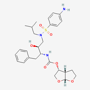 molecular formula C27H37N3O7S B571526 (1R,2S)-Darunavir CAS No. 1402142-63-5