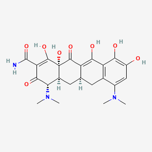molecular formula C23H27N3O8 B571545 9-Hydroxyminocycline CAS No. 81902-32-1