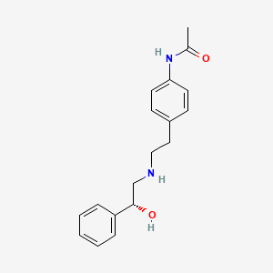 molecular formula C18H22N2O2 B571547 Mirabegron (m5) CAS No. 1365244-63-8