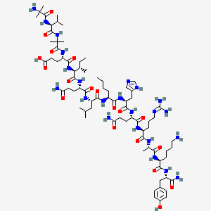molecular formula C76H127N23O19 B571558 Dpcaj1951 CAS No. 943519-33-3