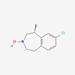 molecular formula C11H14ClNO B571598 N-Hydroxy Lorcaserin CAS No. 1421747-19-4