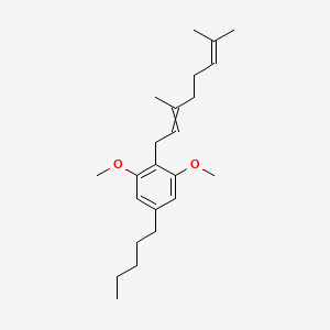 molecular formula C23H36O2 B571608 O,O-Dimethyl-cannabigerol CAS No. 29106-16-9