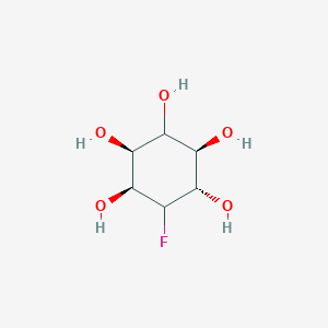 molecular formula C6H11FO5 B057161 3-Deoxy-3-fluoro-D-myo-Inositol CAS No. 120444-24-8