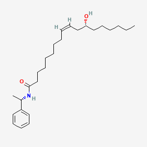 molecular formula C26H43NO2 B571613 (S)-alpha-Methylbenzyl Ricinoleamide CAS No. 1246776-22-6