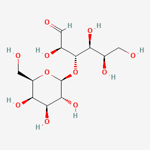 molecular formula C12H22O11 B571631 3-o-beta-d-Galactopyranosyl-d-galactose CAS No. 5188-48-7