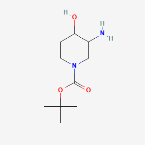 Tert-butyl 3-amino-4-hydroxypiperidine-1-carboxylate