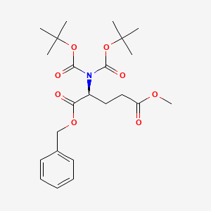 1-Benzyl 5-methyl N,N-bis(tert-butoxycarbonyl)-L-glutamate
