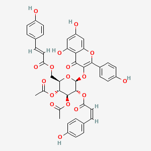 3/,4/-Di-O-acetyl-2/,6/-di-O-p-coumaroylastragalin