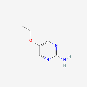 molecular formula C6H9N3O B571677 5-乙氧基嘧啶-2-胺 CAS No. 39268-74-1
