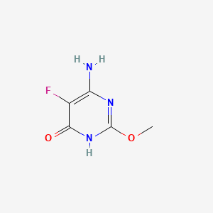 6-amino-5-fluoro-2-methoxypyrimidin-4(1H)-one