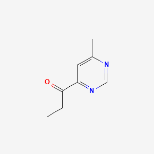 1-(6-Methylpyrimidin-4-yl)propan-1-one