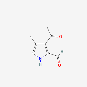 3-acetyl-4-methyl-1H-pyrrole-2-carbaldehyde
