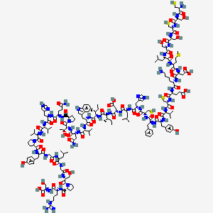 molecular formula C189H287N49O55S5 B571694 Big et-1 (1-38) (human) CAS No. 121014-53-7