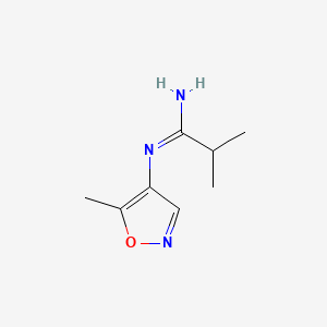 N-(5-Methylisoxazol-4-yl)isobutyrimidamide