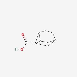 molecular formula C9H12O2 B571715 Tricyclo[3.2.1.0~2,7~]octane-1-carboxylic acid CAS No. 120264-04-2