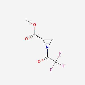 Methyl (2S)-1-(trifluoroacetyl)aziridine-2-carboxylate