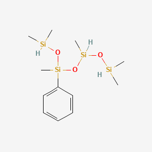 Dimethylsilyloxy-[dimethylsilyloxy(methyl)silyl]oxy-methyl-phenylsilane