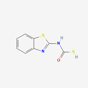 Carbamothioic acid,2-benzothiazolyl-