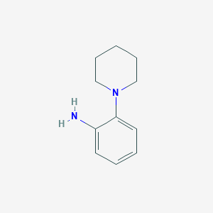 molecular formula C11H16N2 B057174 2-Piperidinoaniline CAS No. 39643-31-7