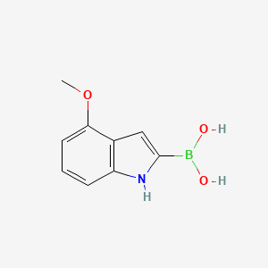 (4-Methoxy-1H-indol-2-yl)boronic acid