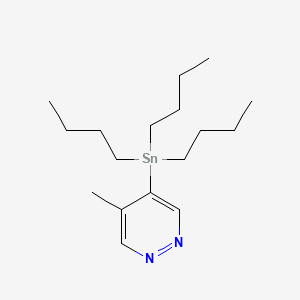 4-Methyl-5-tributylstannylpyridazine