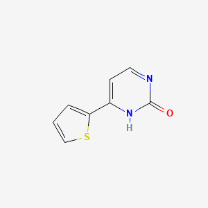 4-(Thiophen-2-yl)pyrimidin-2-ol