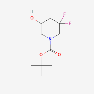 Tert-butyl 3,3-difluoro-5-hydroxypiperidine-1-carboxylate