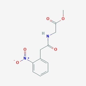 B5717801 methyl N-[(2-nitrophenyl)acetyl]glycinate CAS No. 5878-62-6