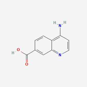 4-Aminoquinoline-7-carboxylic acid