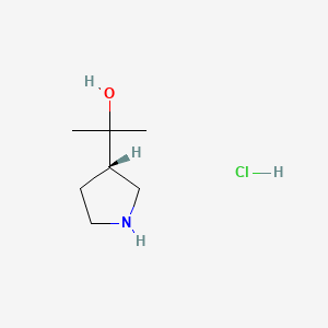 (S)-2-(3-Pyrrolidinyl)-2-propanol Hydrochloride
