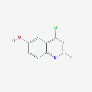 molecular formula C10H8ClNO B5718088 4-Chloro-2-methylquinolin-6-ol 