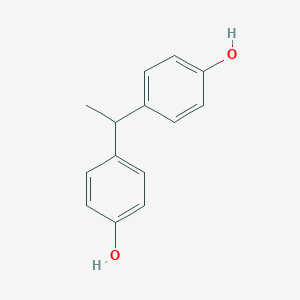 molecular formula C14H14O2 B057181 4,4'-(ETHANE-1,1-DIYL)DIPHENOL CAS No. 2081-08-5