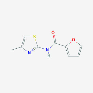 molecular formula C9H8N2O2S B5718315 N-(4-methyl-1,3-thiazol-2-yl)furan-2-carboxamide 